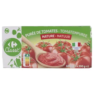Puré De Tomates Carrefour (3 X 200 G)