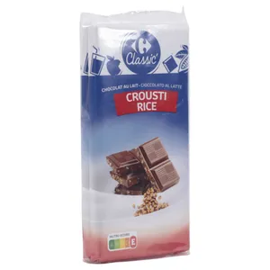 Chocolate Carrefour Con Arroz Y Leche (2 Unidades)