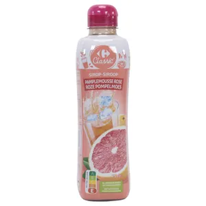 Jarabe Carrefour Toronja Rosa 75cl