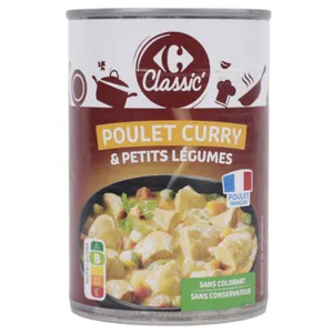 Guarnición De Pollo Al Curry Carrefour