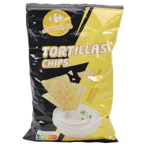 Tortilla Chips Nature Carrefour 150 G