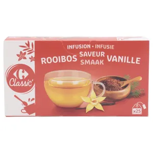 Té Rooibos Vainilla Carrefour (25 Sobres)