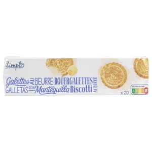 Galleta Carrefour Mantequilla 125 G