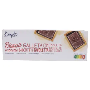 Biscuit Con Chocolate Negro Carrefour 150 G