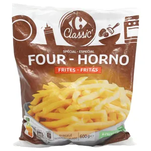 Congelado Papas Fritas Para Horno Carrefour 600g