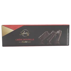 Galletas Carrefour Crêpes Dentelle Chocolate Negro