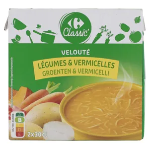 Sopa De Fideos Vegeta Carrefour 2 X 30 Cl