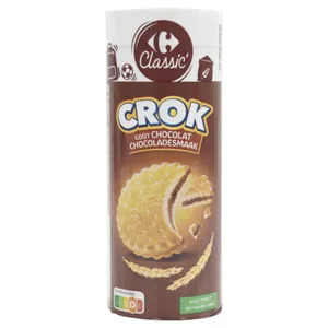 Galleta Carrefour Rellena Chocolate 1 Unidad