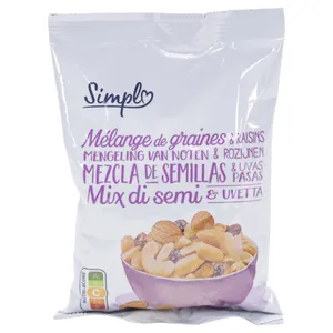 Mezcla De Semillas Y Pasas Carrefour 200 G