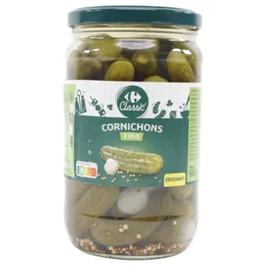 Pepinillos Finos Carrefour 360 G