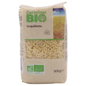 Pasta Coquillette Carrefour Bio 500 G
