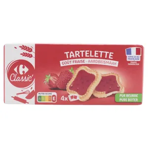 Tartaleta De Fresa Carrefour 130 G