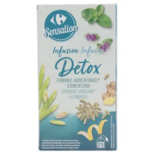 Té Detox Carrefour (25 Sobres)