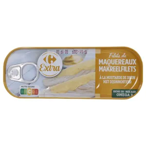 Filete De Caballa Carrefour Con Mostaza 169 G