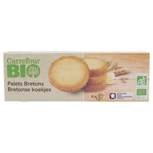 Galletas Palet Breton Carrefour Bio 125 G