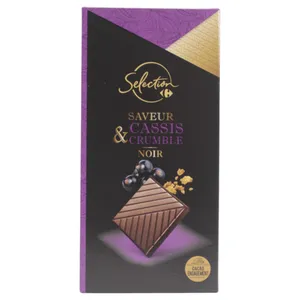 Chocolate Carrefour Con Grosellas Negras 100 G