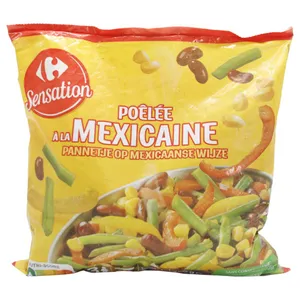 Congelado Salteado Mexicano Carrefour 750g