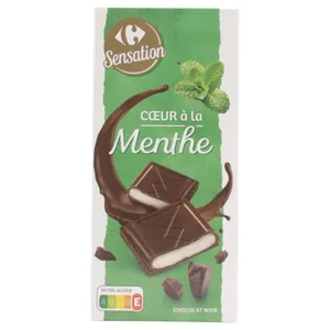 Chocolate Negro Carrefour Sensation Con Menta 150 G