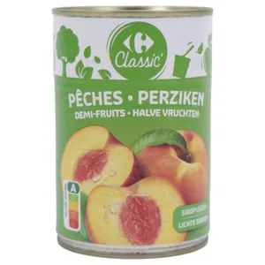 Mitades De Melocotón Carrefour 230 G