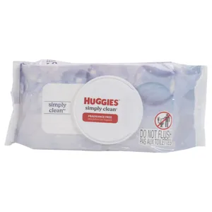 Toallitas Húmedas Huggies Sin Aroma X64 Unidades
