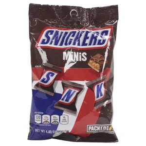 Snickers Mini Peg Pack 125 G (4.4 Oz)