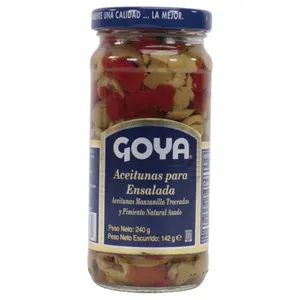 Aceitunas Goya Con Pimiento 141 G
