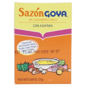 Sazón Goya Con Azafrán 156 G (5.5 Oz)