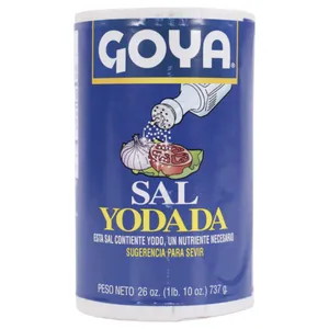 Sal Yodada En Cartón 737 G (26 Oz)