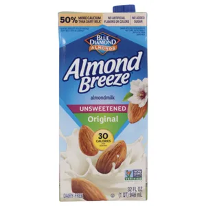 Leche De Almendra Sin Azúcar Original Blue Diamond