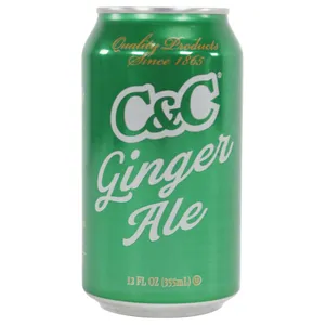 Refresco C&c Ginger Ale 355 Ml