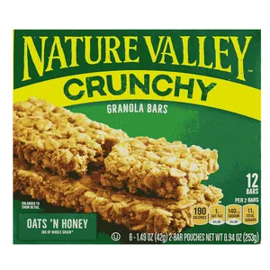 Barra Nature Valley Avena Y Miel 283 G (10 Oz)