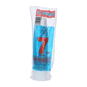 Vaso Plástico Termo Envases Rígido (7 Oz) 50 Unidades