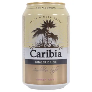 Cerveza Caribia De Jengibre Sin Alcohol 330 Ml