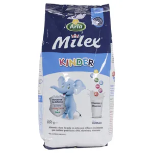 Leche Milex Kind Blue Sin Azúcar 800 G