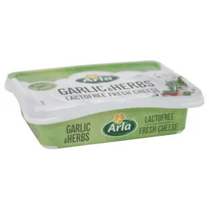 Queso Crema Arla Con Ajo Sin Lactosa 200 G