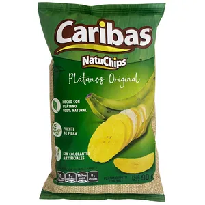 Platanitos Caribas Con Sal 110 G