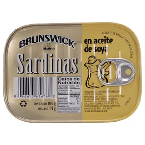 Sardinas Brunswick En Aceite 106 G