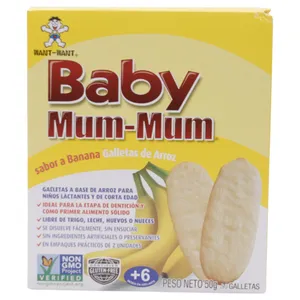 Galleta Baby Mum Mum Banana 50 G