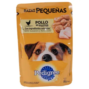 Pouch De Res Pedigree Razas Pequeñas 100 G