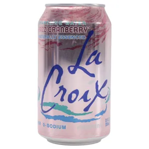 Agua Saborizada La Croix Razz-cranberry Con Gas 355 Ml