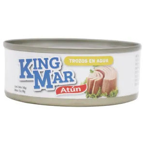 Atún En Agua En Trozos King Mar 142 G (5 Oz)