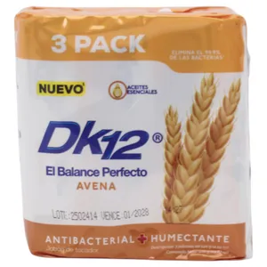 Jabón Dk12 Avena 3 Pack 420 G