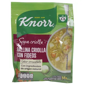 Sopa Gallina Criolla Knorr 54 G