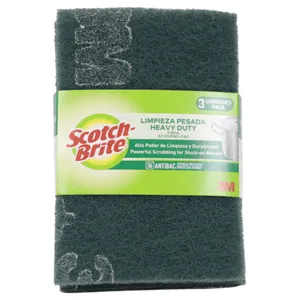 Fibra Scotch-brite Limpieza Pesada X3 Unidades