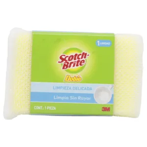 Esponja Scotch-brite Dobie Limpieza Delicada 1 Unidad