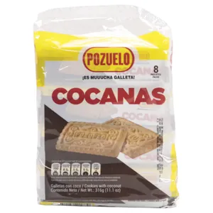 Galletas Pozuelo Cocanas 40 G (1.4 Oz)