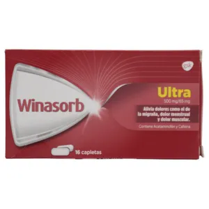 Winasorb U Lra Para Migraña X 16 Unidades