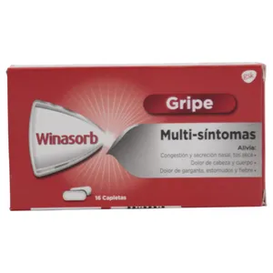 Antigripal Winasorb Multi-síntomas X16 Cápsulas