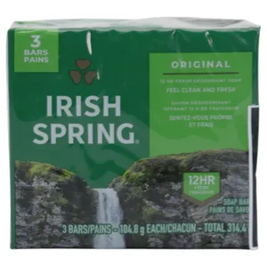 Jabón Irish Spring Hombre Original 3 X104.8 G