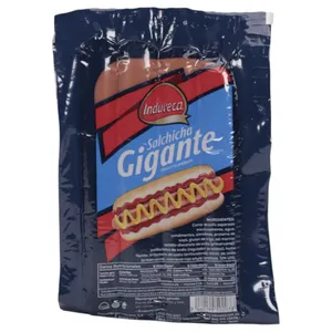 Salchicha Induveca Gigante (535 G) 8 Unidades